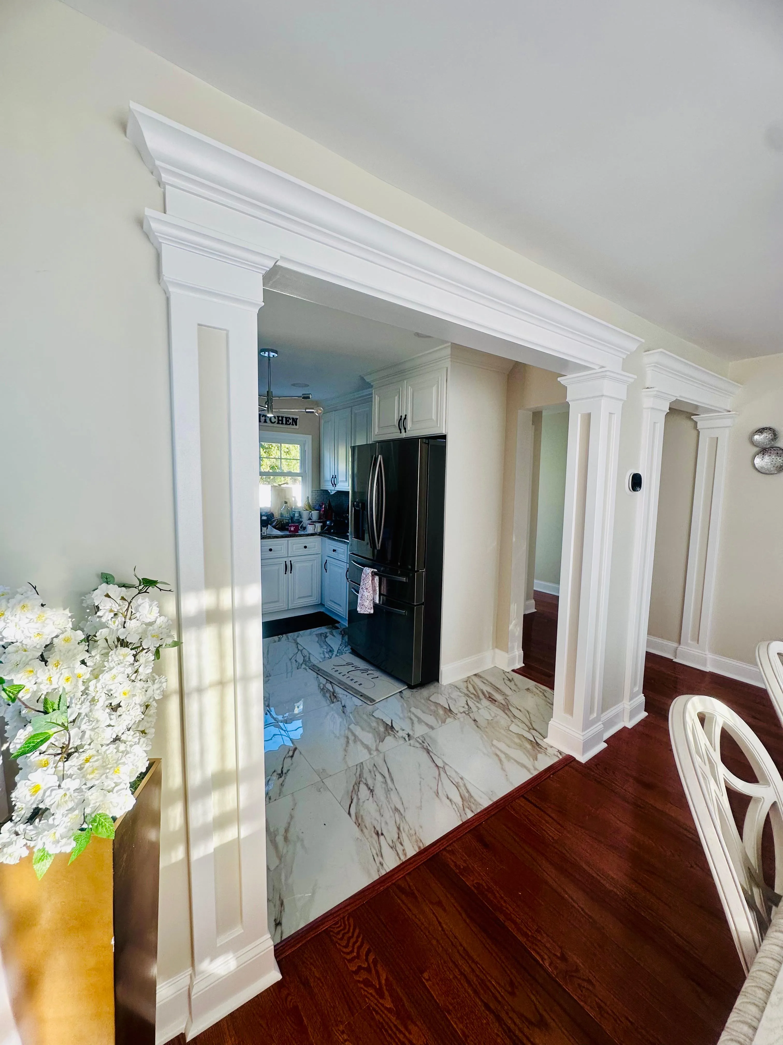 Modern bathroom renovation by America Remodeling Service, New Jersey
