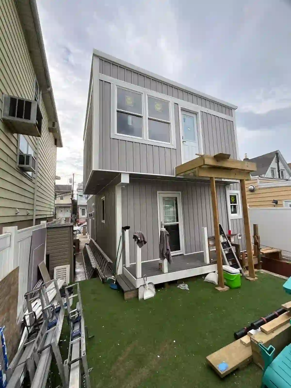 America Remodeling Service team on a home renovation project in New Jersey